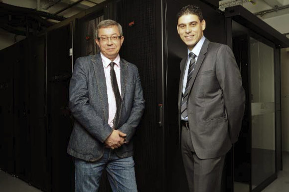 Lucas Latte, Directeur Technique de l’Imprimerie Nationale et Sylvain Boquet, Responsable Réseaux